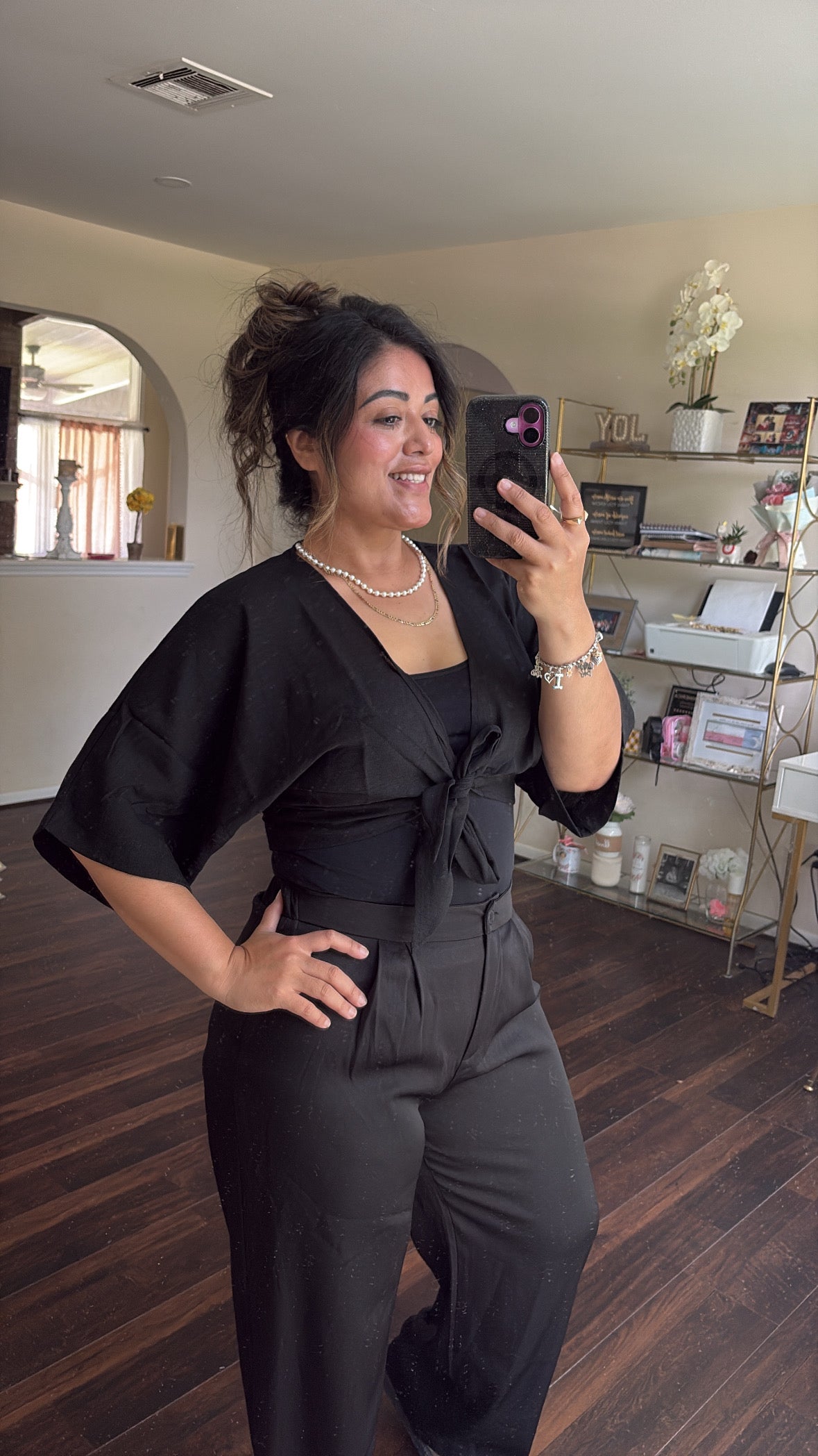 Summer Flirt Tie-Front Top