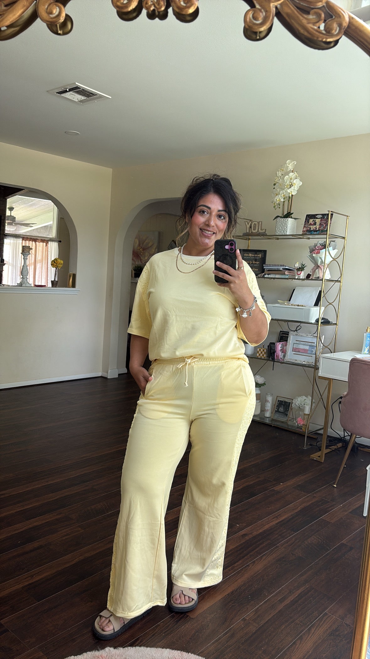 Yellow Lounge Set