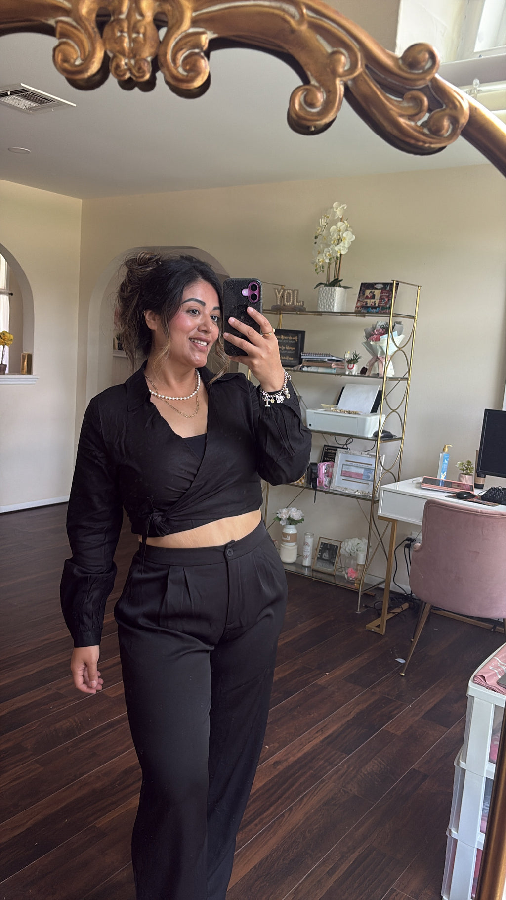 Boss Babe Wrap Top