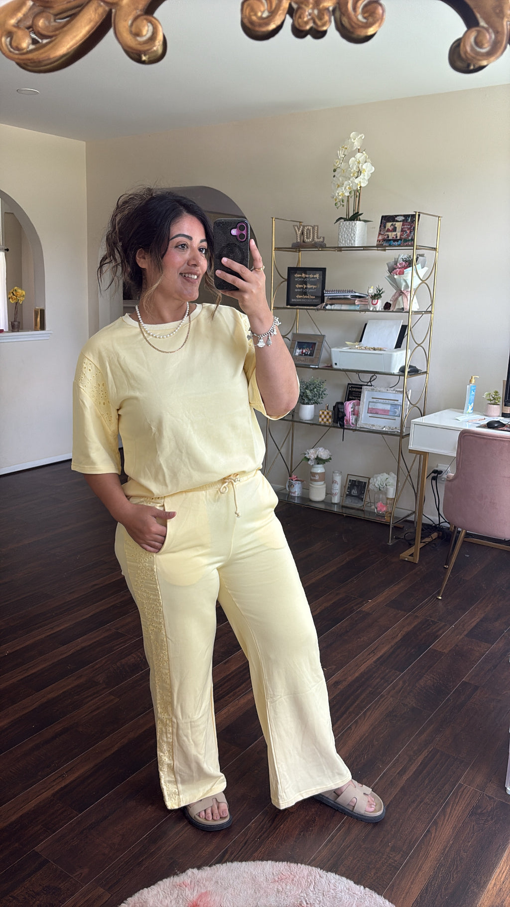 Yellow Lounge Set