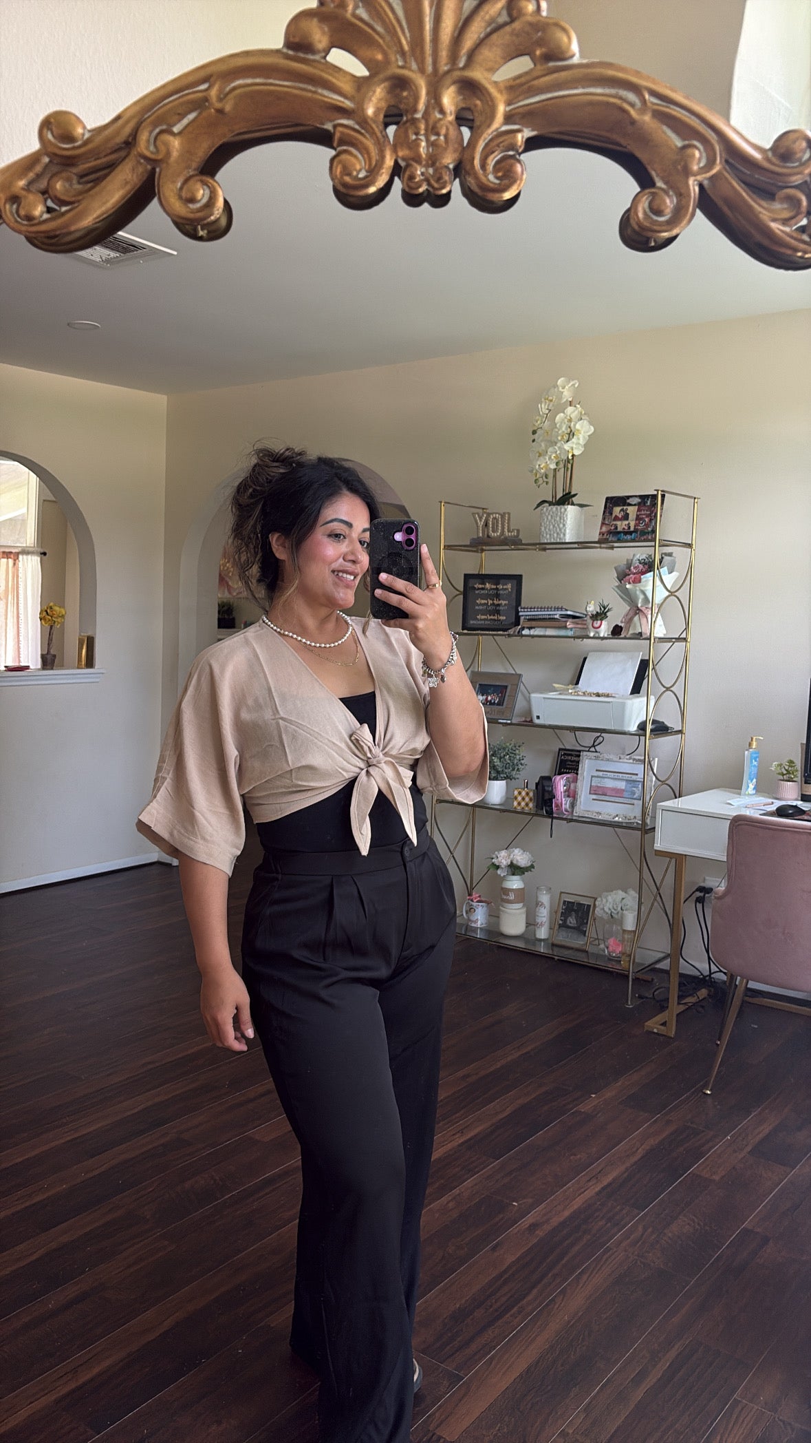 Summer Flirt Tie-Front Top
