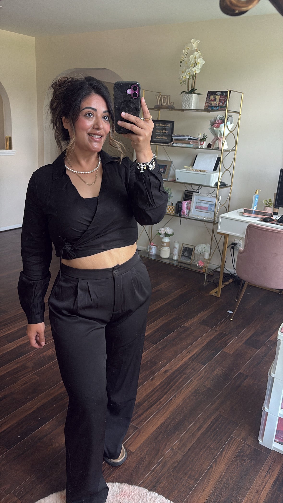 Boss Babe Wrap Top