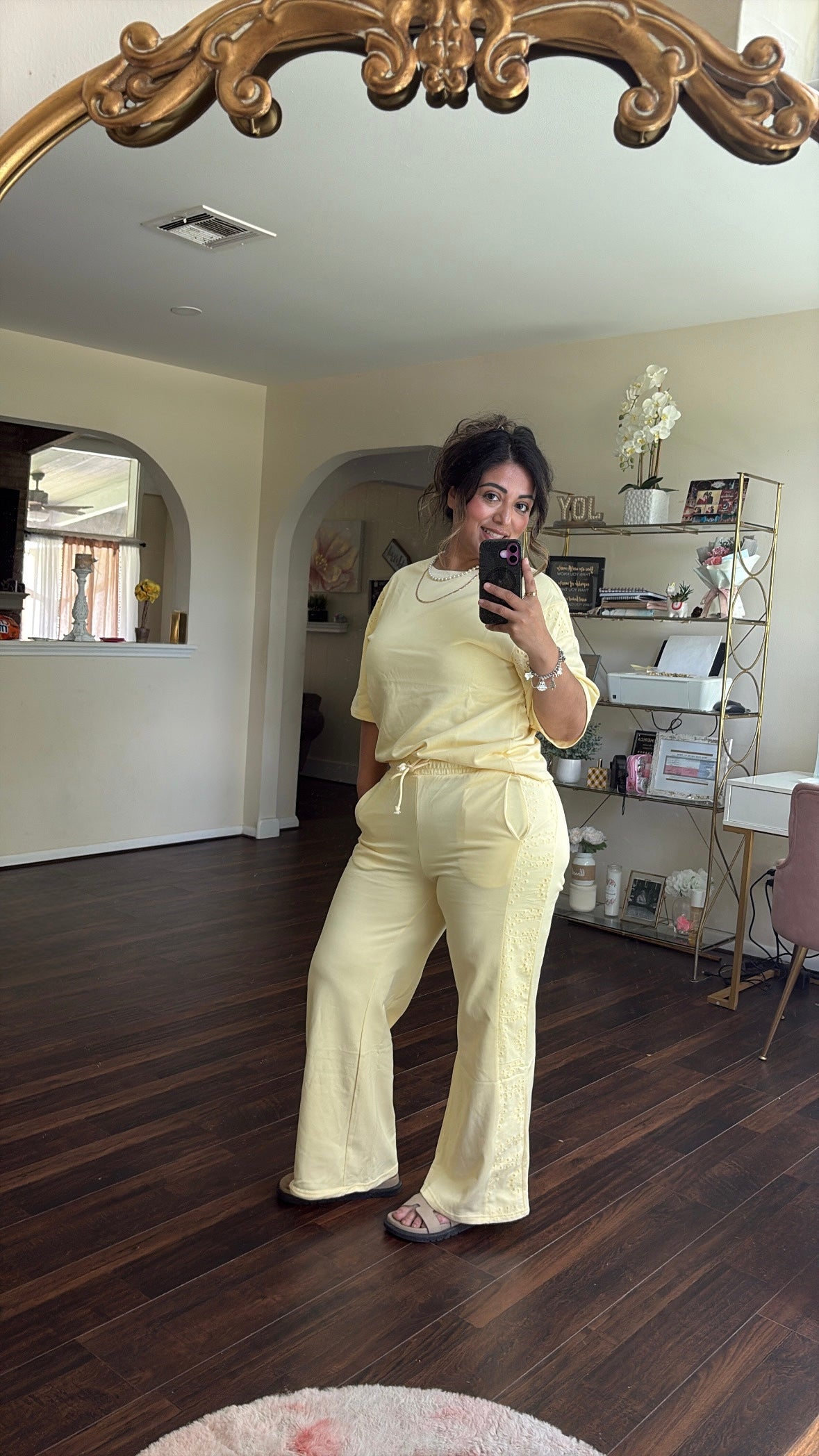 Yellow Lounge Set