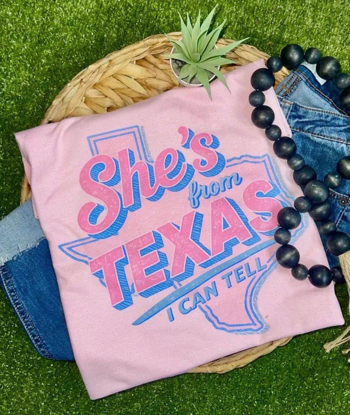 Pink Texas Tshirt