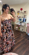 Floral Print Mid Dress