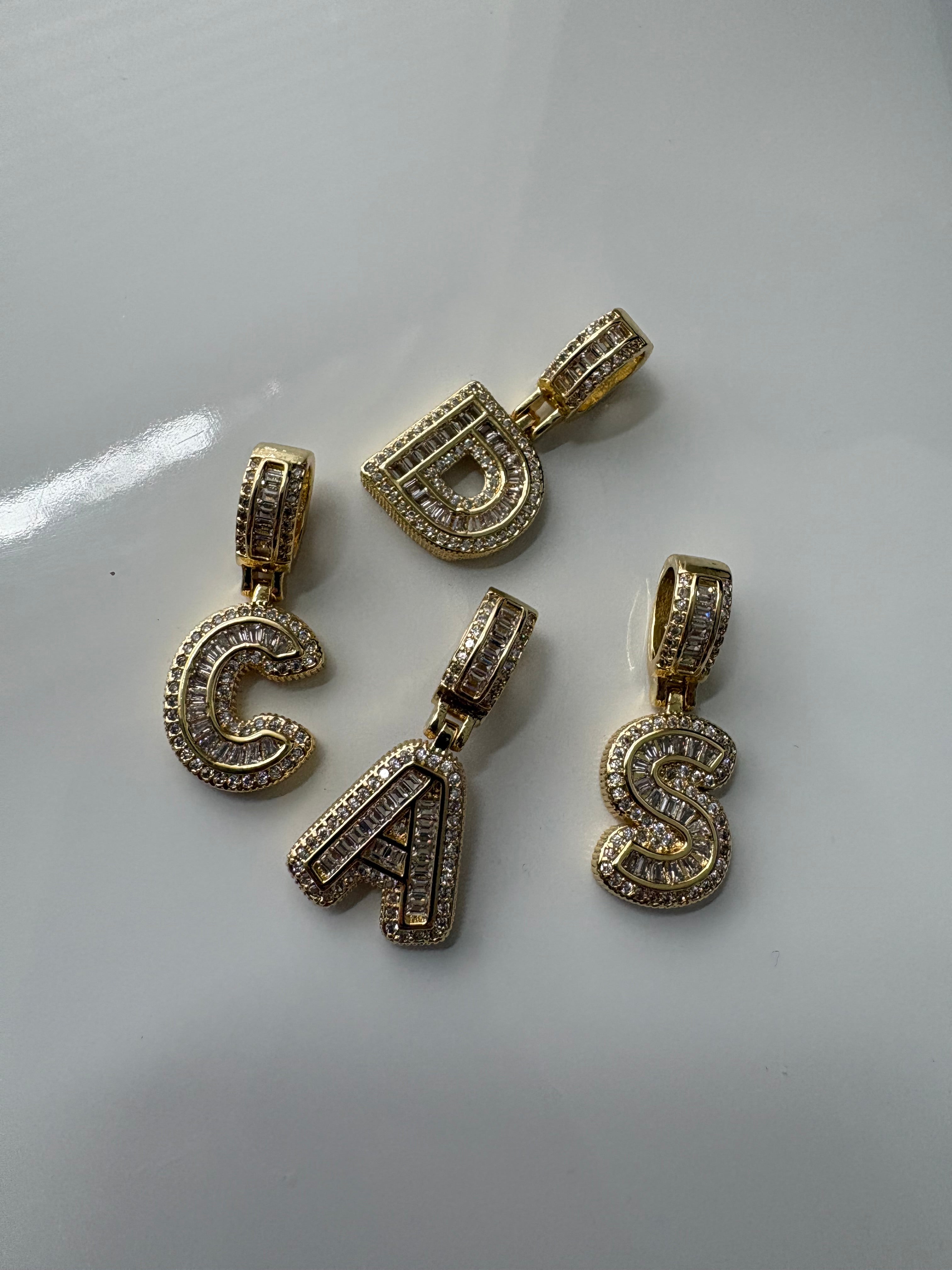 Necklace with Initial Pendant