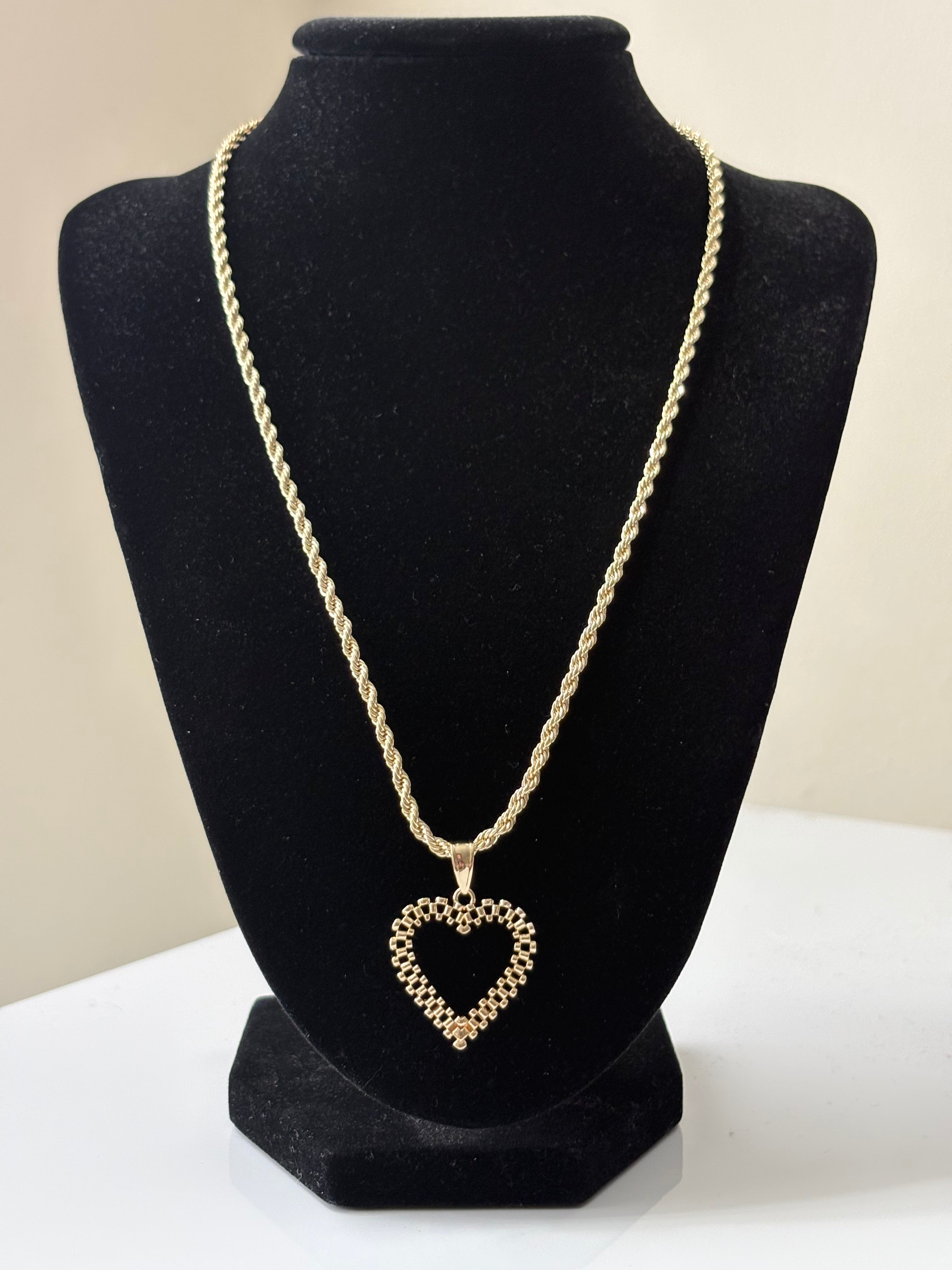 Gold Plated Pendant Necklace