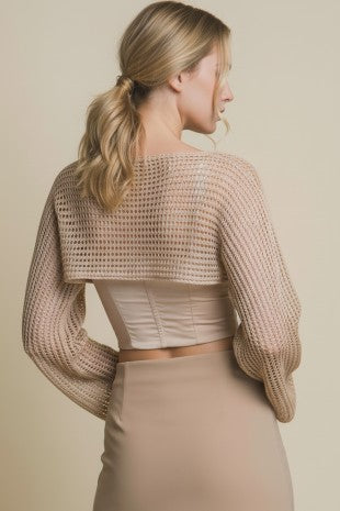 Summer Breeze Open Knit Top
