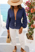 Tie Front Top