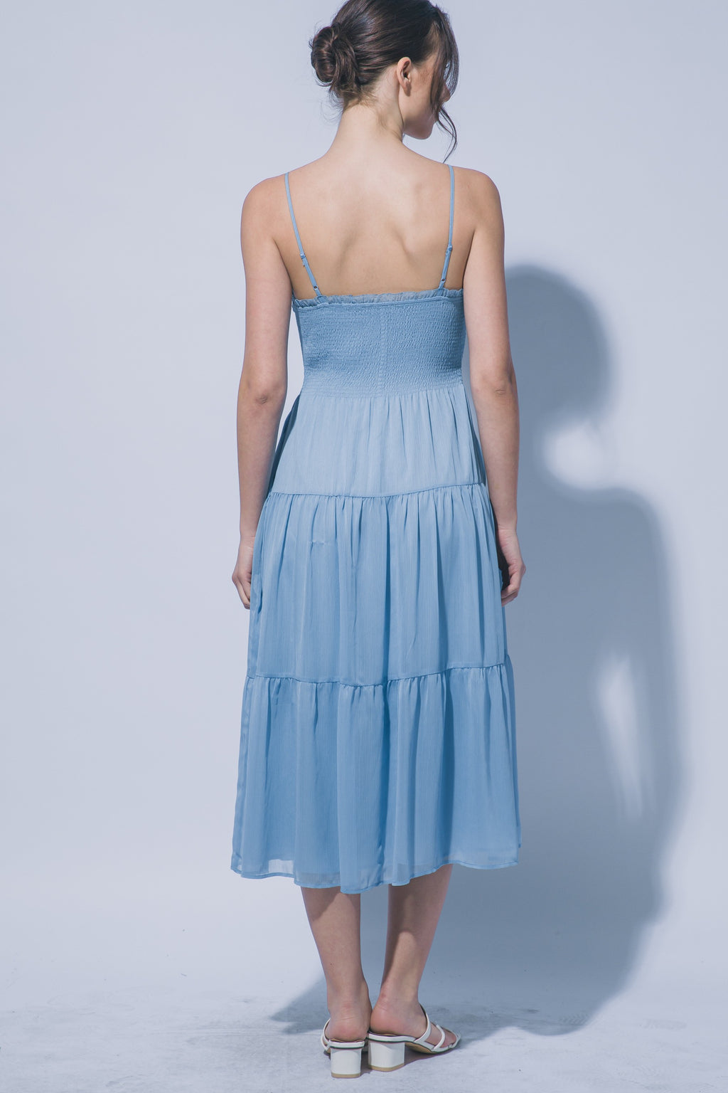 Tiered Midi Dress