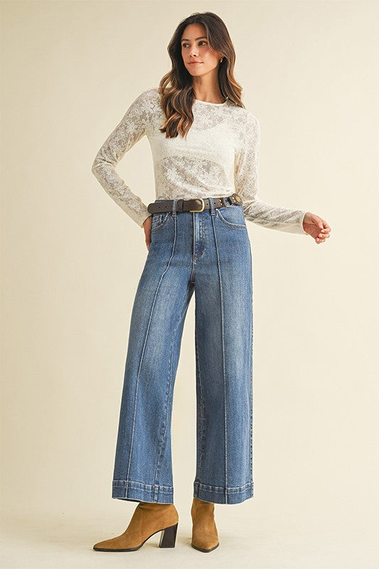 Stretchy High Rise Denim