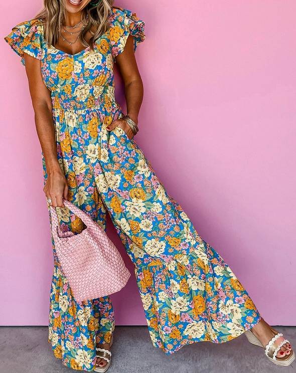 Bloom and Breeze JumpSuit