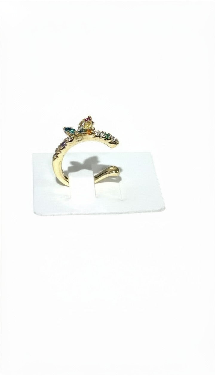 Butterfly Huggie Earring