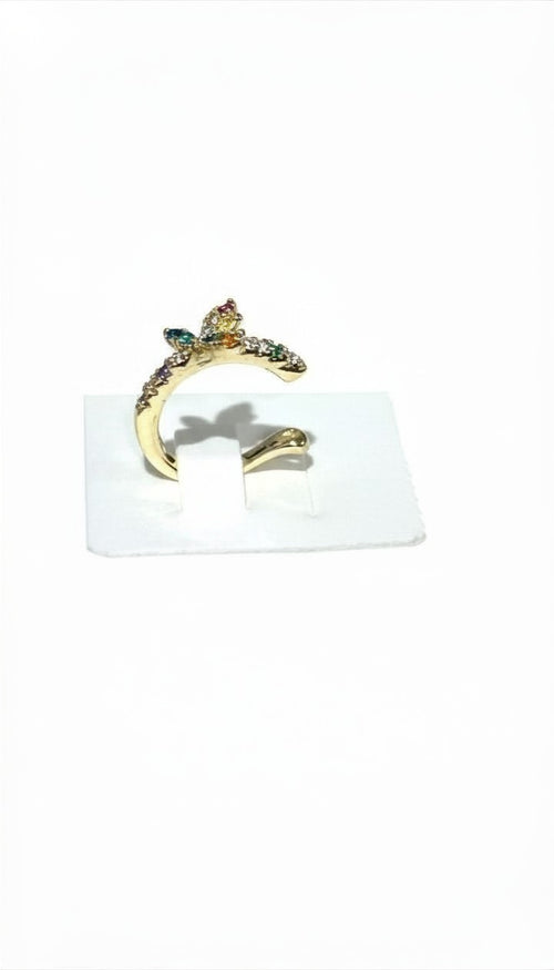 Butterfly Huggie Earring