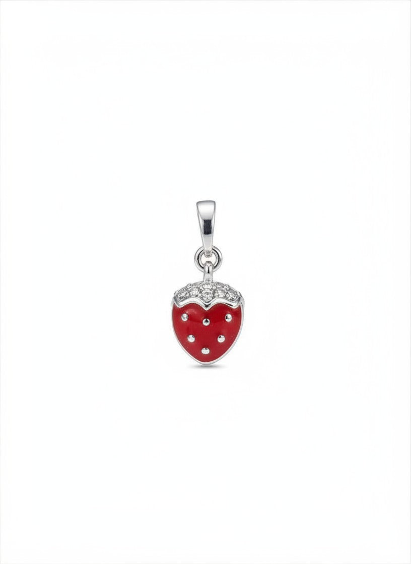 Small Strawberry Pendant