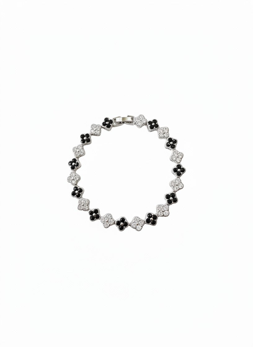 Two Tone Flower Bracelet