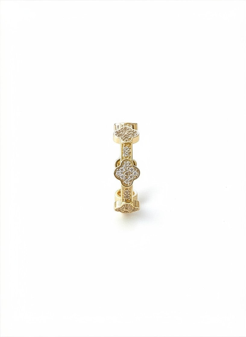 Crystal Flower Ring