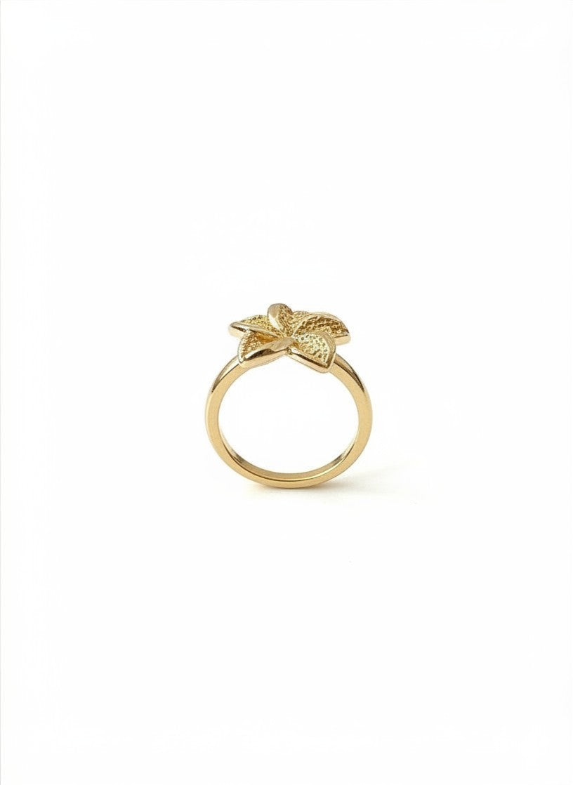 Plumeria Flower Ring