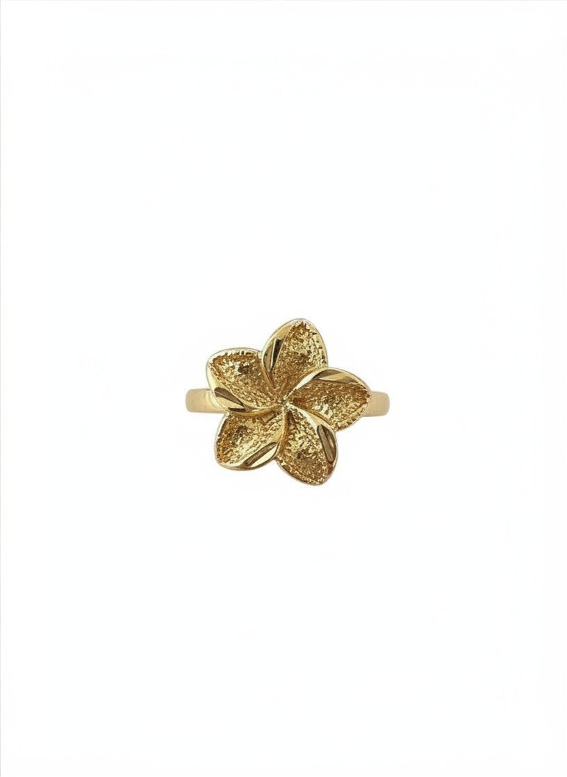 Plumeria Flower Ring