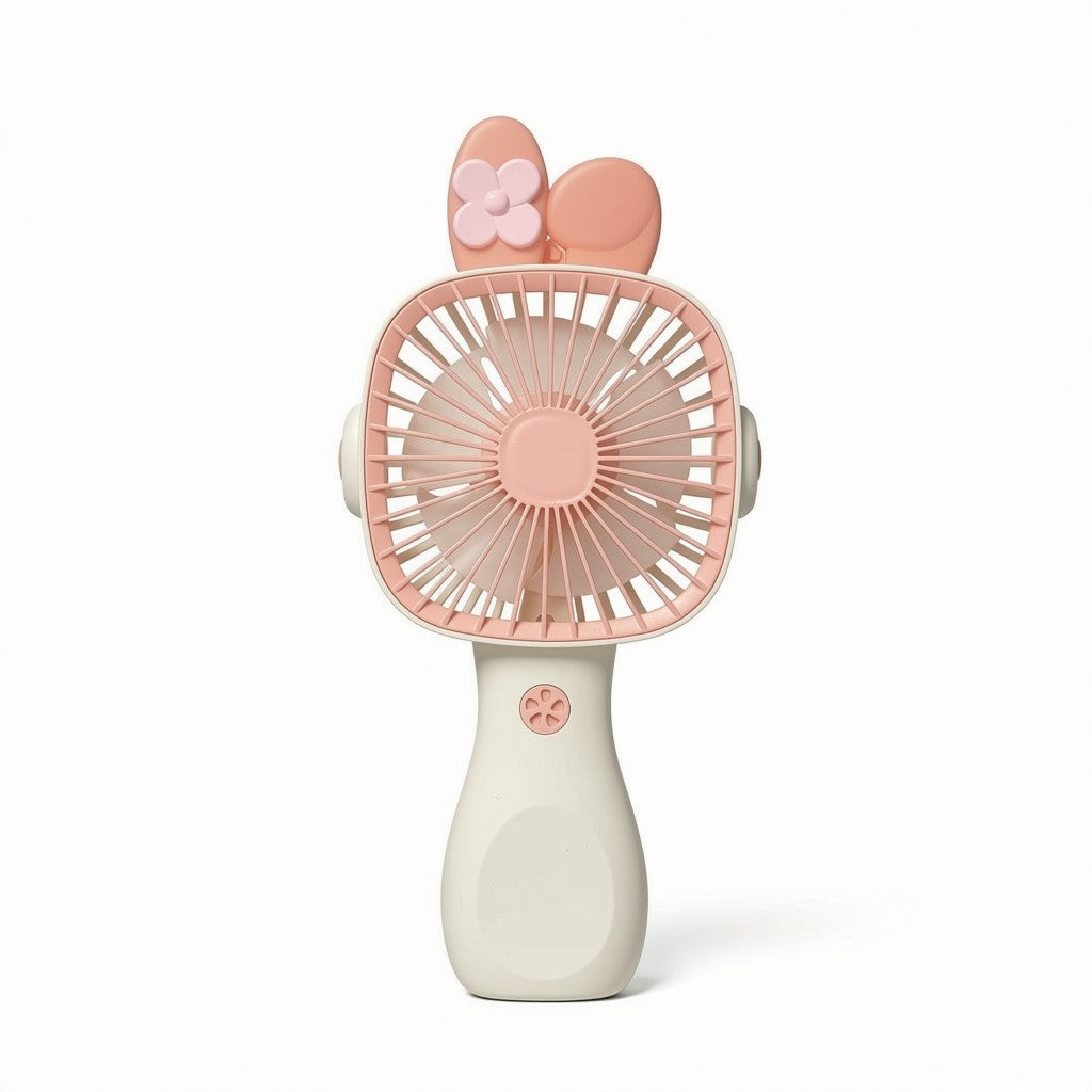 Pink Portable Handheld Fan