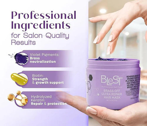 Blest Purple Hair mask