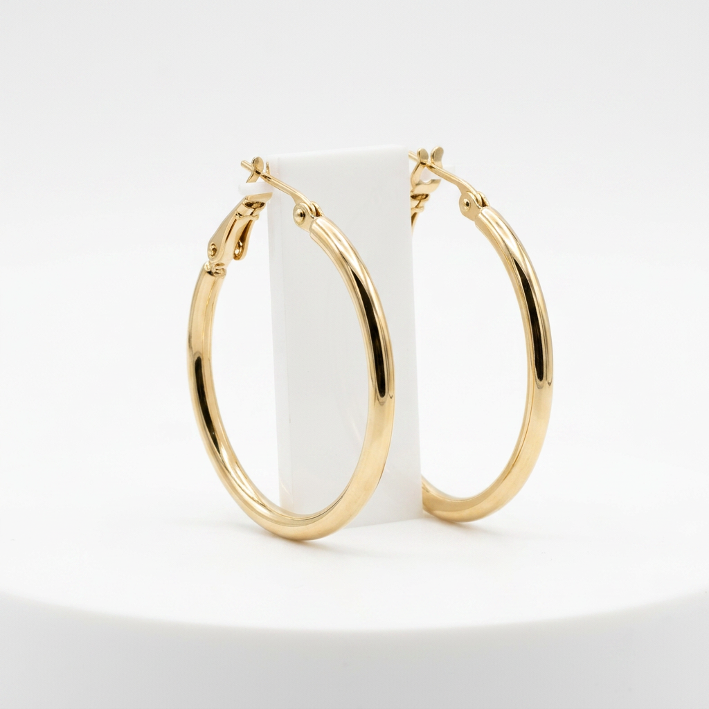 Medium Hoop Earrings