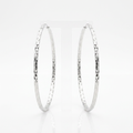 Twisted Spiral Hoop
